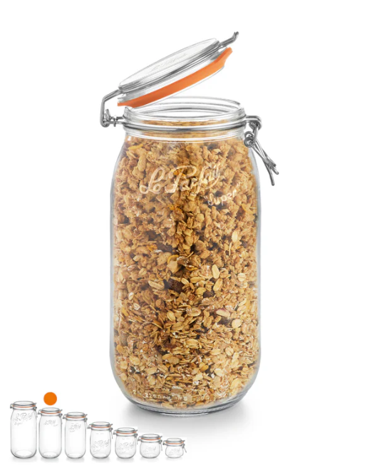 LE PARFAIT - SUPER BOCAL Clip-Top Jar for Preserving and Storage - Limolin 