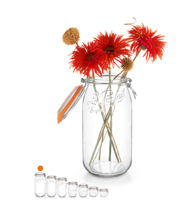 LE PARFAIT - SUPER BOCAL Clip-Top Jar for Preserving and Storage - Limolin 