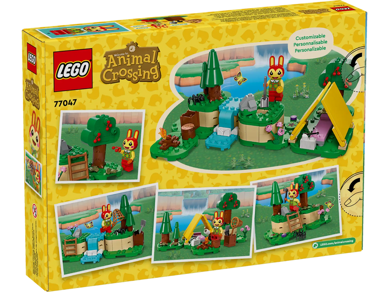 LEGO - Animal Crossing - Bunnie's Outdoor Activities - 164 Pcs - 77047 - Limolin 