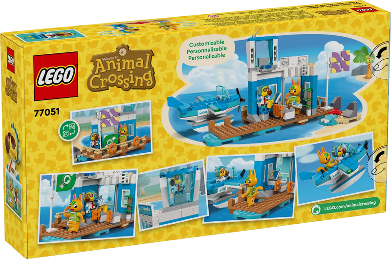 LEGO - Animal Crossing - Fly With Dodo Airlines - 292 Pcs - 77051 - Limolin 