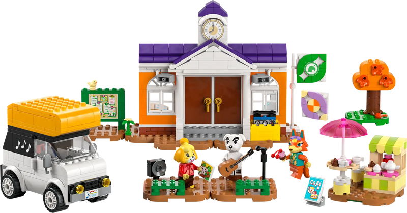 LEGO - Animal Crossing - K.K.'s Concert At The Plaza - 550 Pcs - 77052 - Limolin 