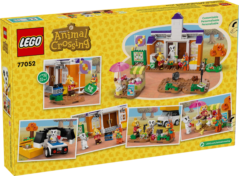 LEGO - Animal Crossing - K.K.'s Concert At The Plaza - 550 Pcs - 77052 - Limolin 