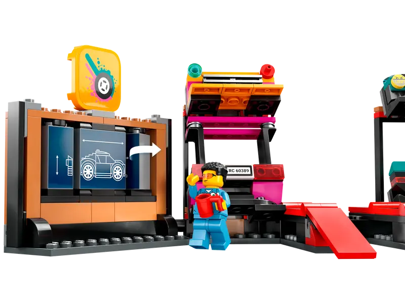 LEGO - City - Custom Car Garage - 507 Pcs - 60389 - Limolin 