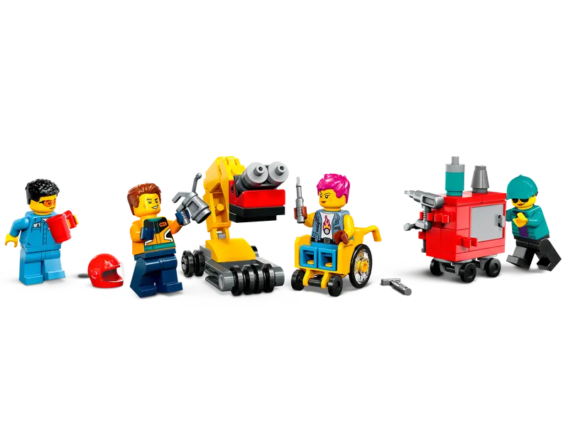 LEGO - City - Custom Car Garage - 507 Pcs - 60389 - Limolin 