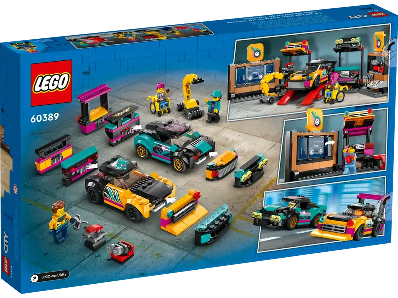LEGO - City - Custom Car Garage - 507 Pcs - 60389 - Limolin 