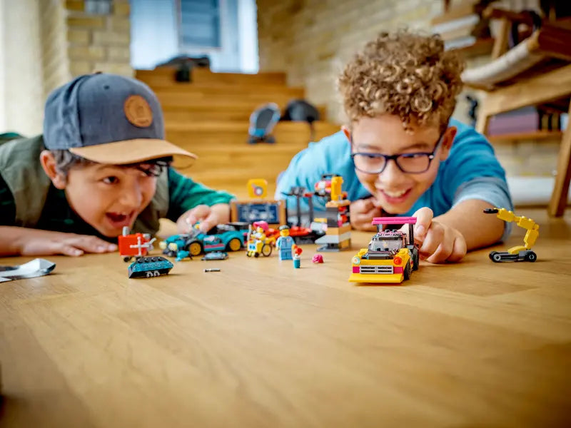 LEGO - City - Custom Car Garage - 507 Pcs - 60389 - Limolin 