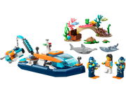 LEGO - City - Explorer Diving Boat - 182 Pcs - 60377 - Limolin 
