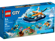 LEGO - City - Explorer Diving Boat - 182 Pcs - 60377 - Limolin 