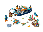 LEGO - City - Explorer Diving Boat - 182 Pcs - 60377 - Limolin 