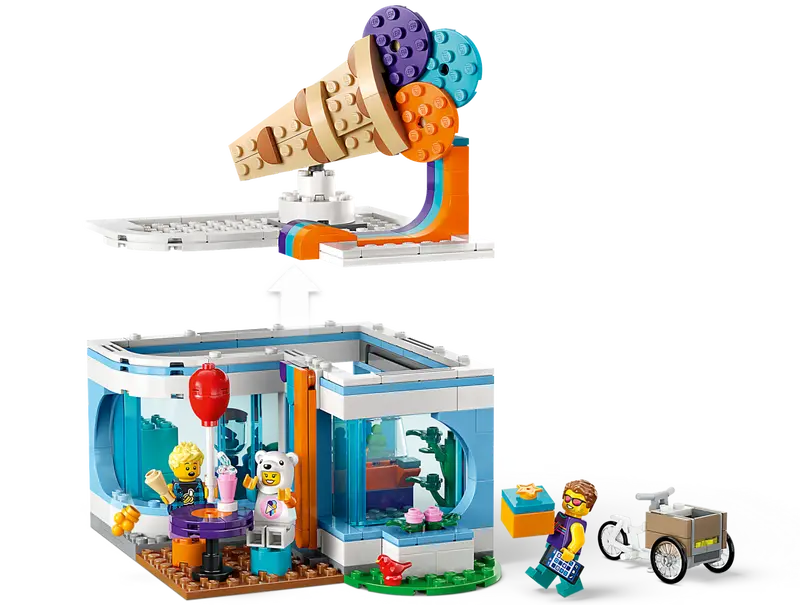 LEGO - City - Ice-Cream Shop - 296 Pcs - 60363 - Limolin 