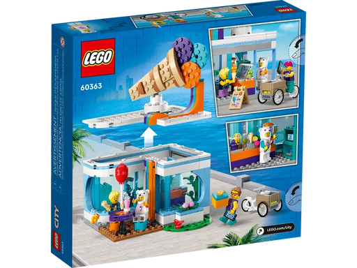 LEGO - City - Ice-Cream Shop - 296 Pcs - 60363 - Limolin 
