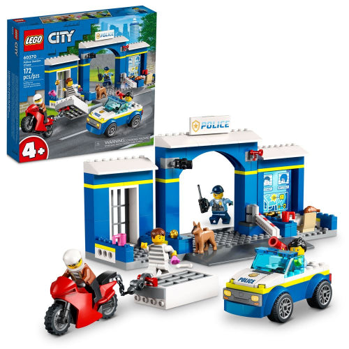 LEGO - City - Police Station Chase - 172 Pcs - 60370 - Limolin 