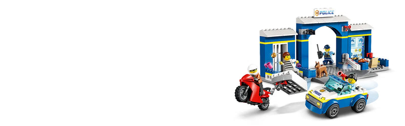 LEGO - City - Police Station Chase - 172 Pcs - 60370 - Limolin 