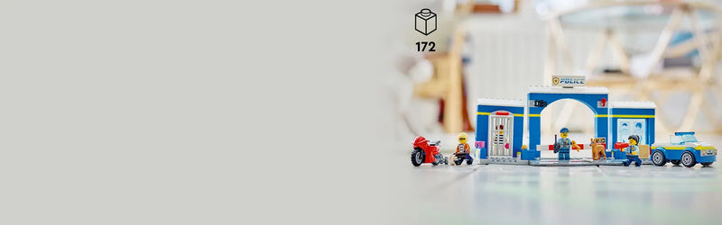LEGO - City - Police Station Chase - 172 Pcs - 60370 - Limolin 