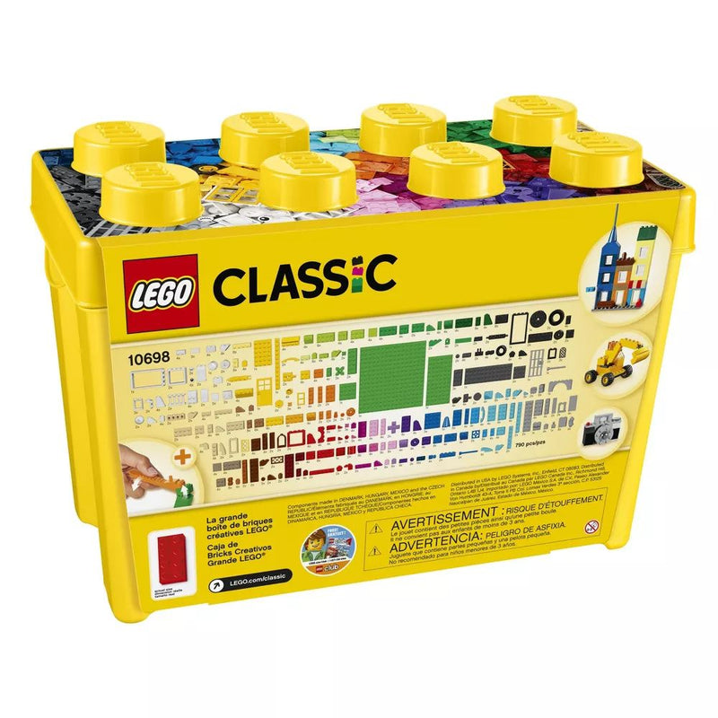 LEGO - Classic - Large Creative Brick Box Build Your Own Creative Toys (790Pcs-10698) - Limolin 