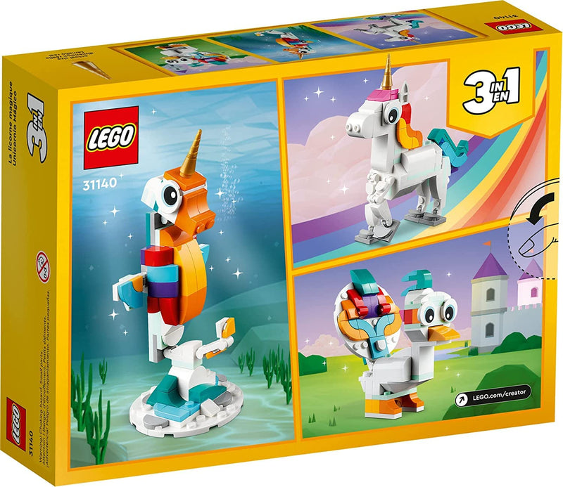 LEGO - Creator - Magical Unicorn - 145Pcs - 31140 - Limolin 