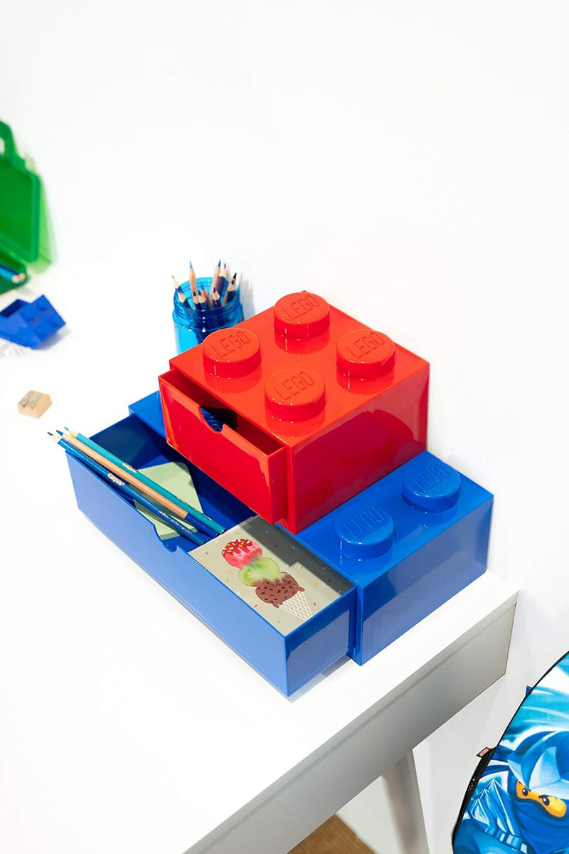 LEGO - Desk Drawer (Bright Red) - Limolin 