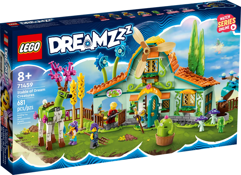 LEGO - Dreamzzz - Stable of Dream Creatures - 681 Pcs - 71459 - Limolin 