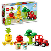 LEGO - Duplo - My First Fruit And Vegetable Tractor Toy (19Pcs) - Limolin 