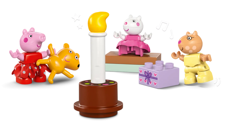 LEGO - Duplo - Peppa Pig Birthday House - 59 Pcs - 10433 - Limolin 