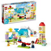 LEGO - Duplo - Town Dream Playground Educational Building Toy Set (75Pcs) - Limolin 