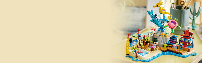 LEGO - Friends - Beach Amusement Park - 1348 Pcs - 41737 - Limolin 