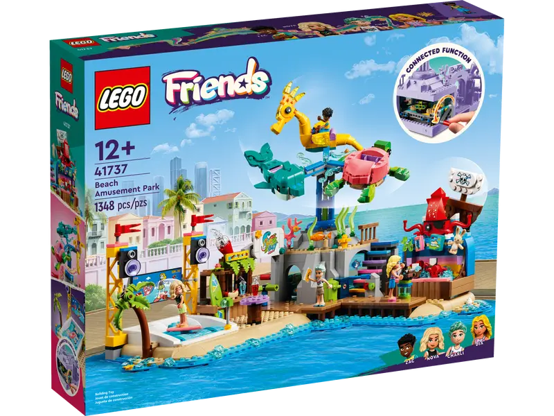 LEGO - Friends - Beach Amusement Park - 1348 Pcs - 41737 - Limolin 