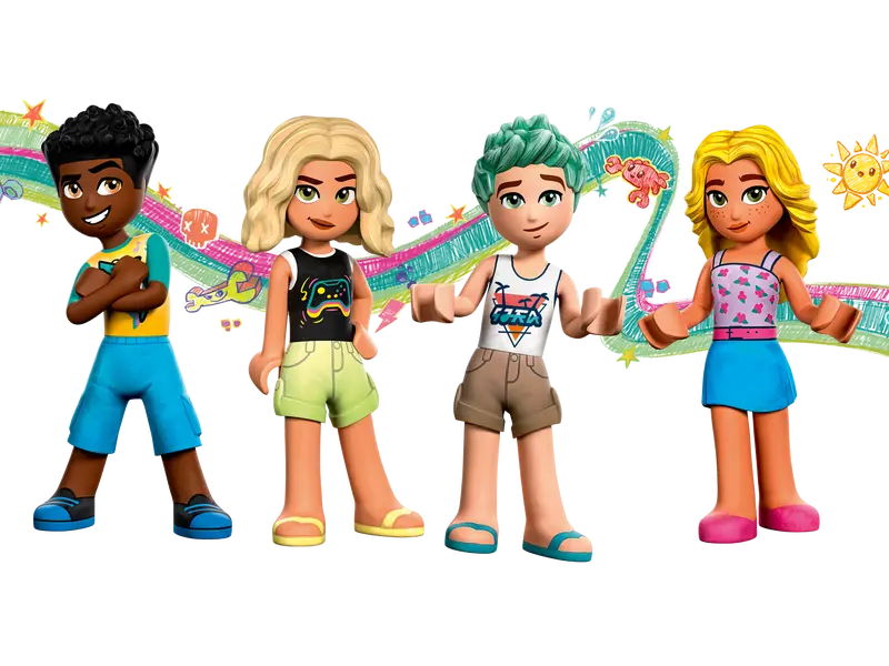 LEGO - Friends - Beach Amusement Park - 1348 Pcs - 41737 - Limolin 