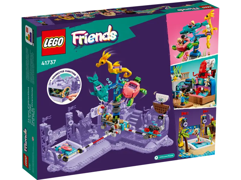 LEGO - Friends - Beach Amusement Park - 1348 Pcs - 41737 - Limolin 