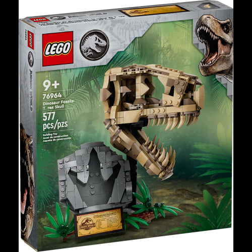 LEGO - Jurassic World - Dinosaur Fossils - T-Rex Skull - 577 Pcs - 76964 - Limolin 