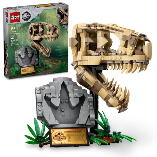 LEGO - Jurassic World - Dinosaur Fossils - T-Rex Skull - 577 Pcs - 76964 - Limolin 
