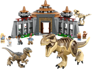 LEGO - Jurassic World - Visitor Center - T-Rex & Raptor Attack - 693 Pcs - 76961 - Limolin 