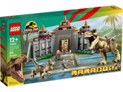 LEGO - Jurassic World - Visitor Center - T-Rex & Raptor Attack - 693 Pcs - 76961 - Limolin 