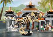 LEGO - Jurassic World - Visitor Center - T-Rex & Raptor Attack - 693 Pcs - 76961 - Limolin 