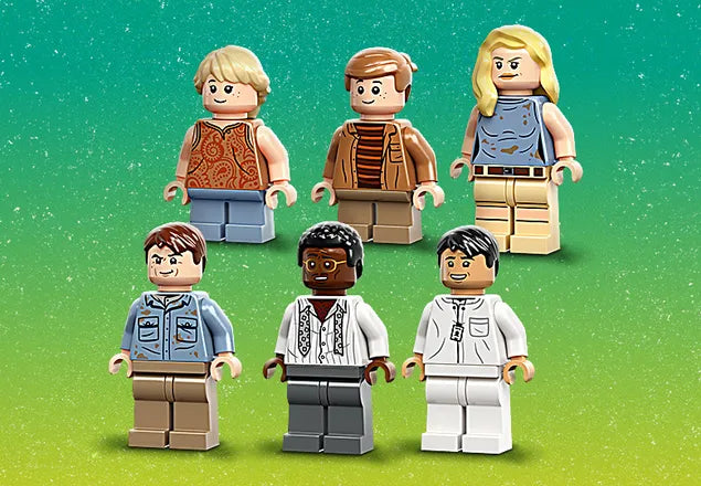 LEGO - Jurassic World - Visitor Center - T-Rex & Raptor Attack - 693 Pcs - 76961 - Limolin 