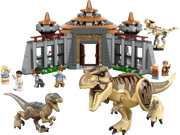 LEGO - Jurassic World - Visitor Center - T-Rex & Raptor Attack - 693 Pcs - 76961 - Limolin 