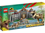 LEGO - Jurassic World - Visitor Center - T-Rex & Raptor Attack - 693 Pcs - 76961 - Limolin 