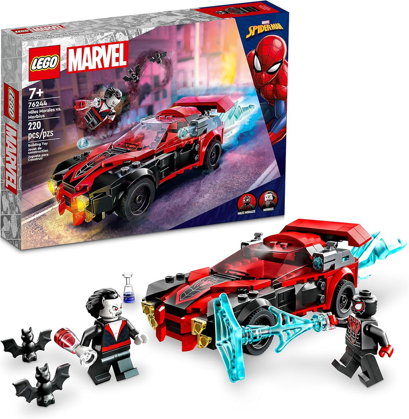 LEGO - Marvel - Miles Morales Vs. Morbius - 220 Pcs - 76244 - Limolin 