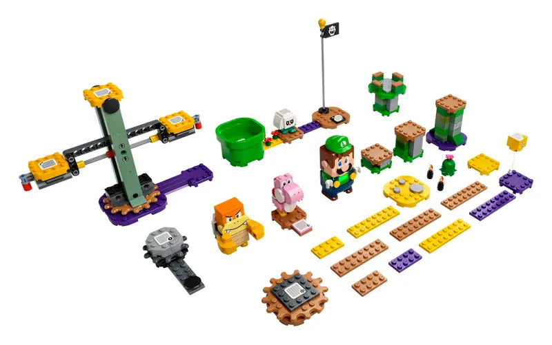 LEGO - Super Mario - Adventures With Luigi Starter Course - 280 Pcs - 71387 - Limolin 