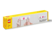 LEGO - Wall Hanger Rack 3-Piece Light & Bright Purple/Lillac - Limolin 
