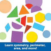Learning Resources - TRANSLUCENT GEOMETRIC SHAPES
