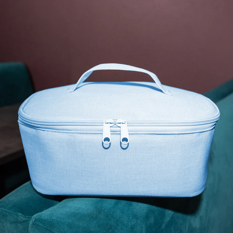 REISENTHEL - COOLERBAG Medium Pocket Herringbone-Dark-Blue