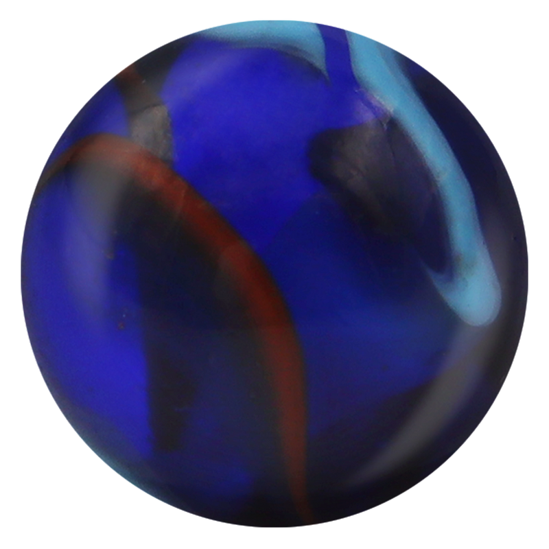 Mega Marbles Dragonfly - representative marble design close-up