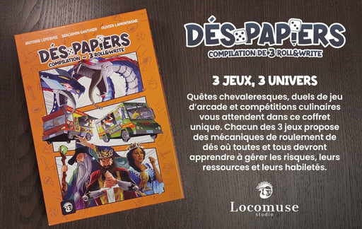LOCOMUSE - DÉS-PAPIERS - Limolin 