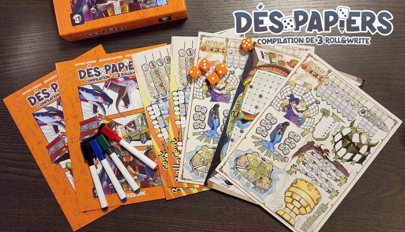 LOCOMUSE - DÉS-PAPIERS - Limolin 