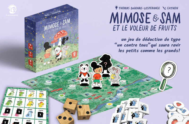 LOCOMUSE - Mimose & Sam Et Le Voleur De Fruits (FR) - Limolin 