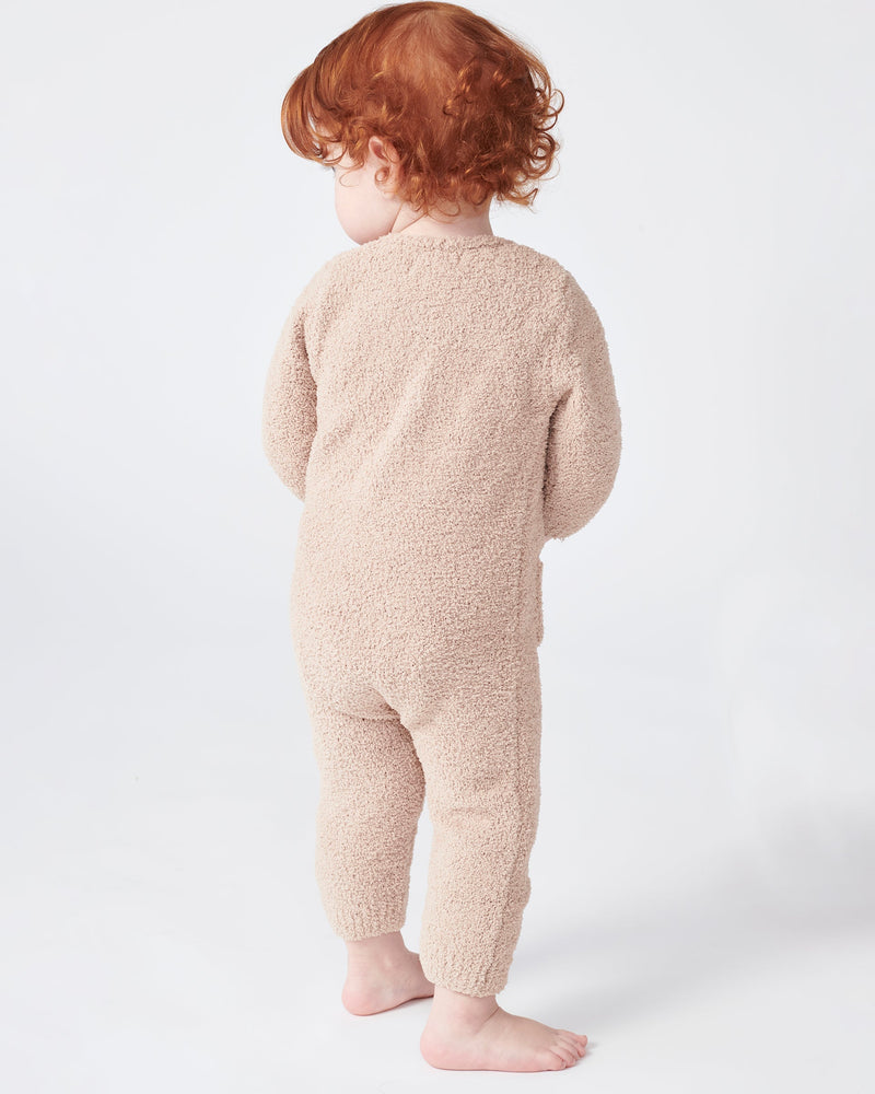 7AM- Long Sleeve Jumpsuit - Fuzzy
