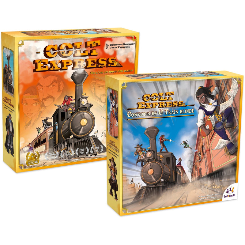 COLT EXPRESS : CONVOYEURS & TRAIN BLINDÉ