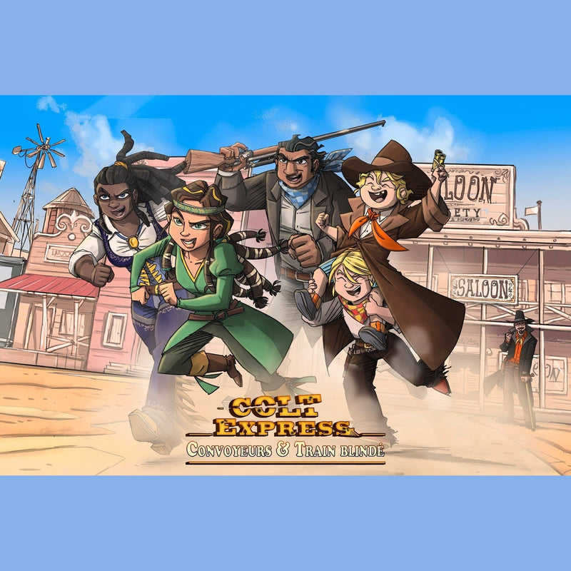 COLT EXPRESS : CONVOYEURS & TRAIN BLINDÉ