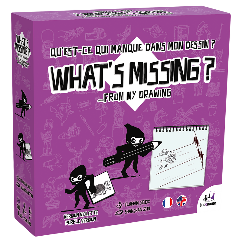 WHAT'S MISSING? VERSION VIOLETTE (BIL)